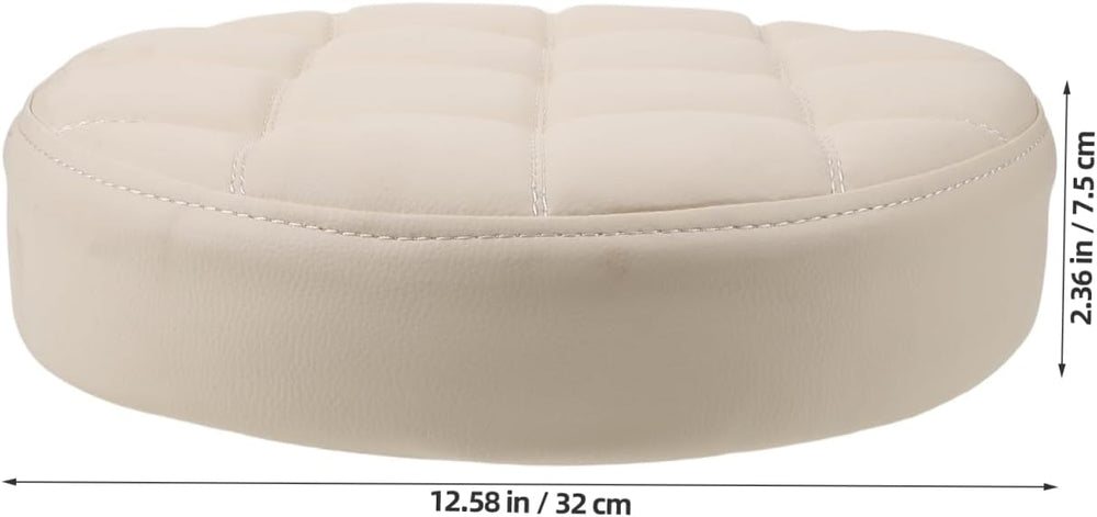 PRETYZOOM Round Stool Modern Bar Stool Cushion Dia.12.6 Replacement Seat Acce...