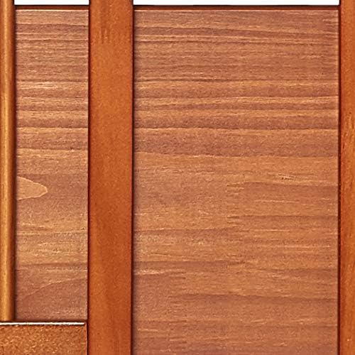 Casual Home 3-Shelf Folding Stackable Bookcase (27.5" Wide)-Honey Oak