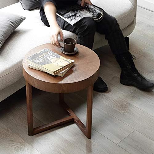 Telephone Table, Round Small Side Table,Sofa Corner end Table,Telephone Solid...