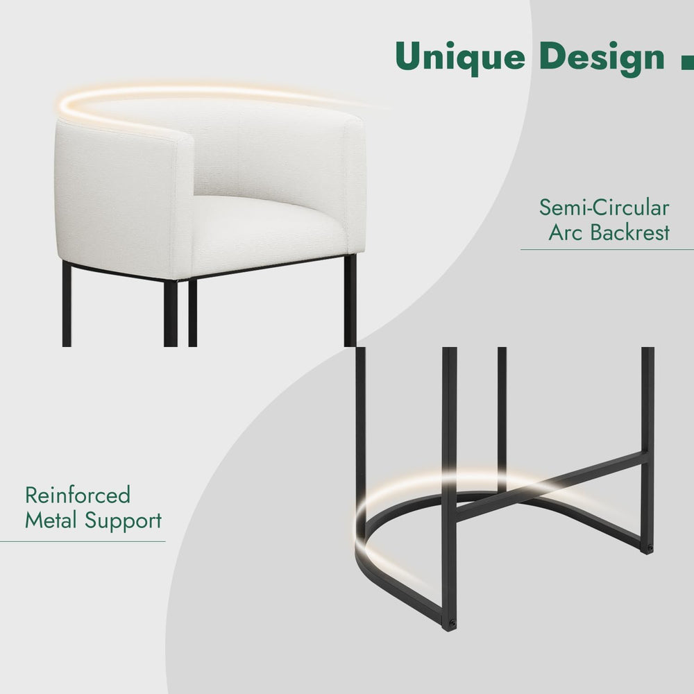 Counter Height Bar Stools Set of 4, 24 Inch Seat Height Barstools for Dining ...