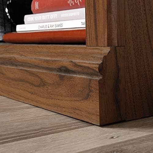 Sauder 3 Tier Book Shelf Wooden Bookcase Multipurpose Bookshelf for Home Offi...