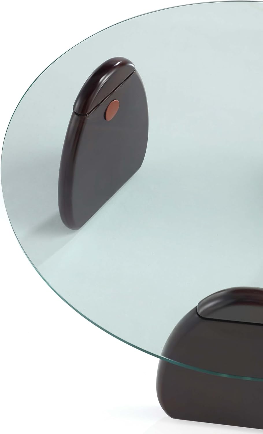 Manhattan Comfort Artesia 2 Piece Set, Round End and Coffee Tables with with ...