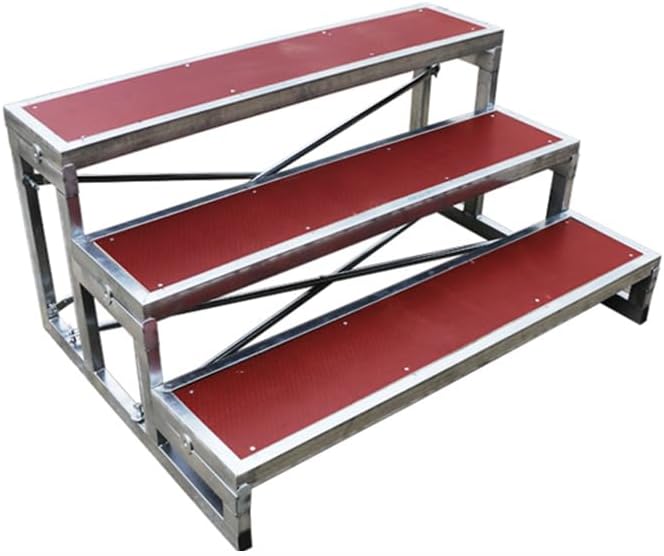 Portable Folding Music Stool Ladder - Adjustable Height for Choirs, Parties &...