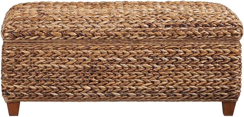 Coaster Home Furnishings - Laughton - Banana Leaf - Storage Bench with Lift-T...