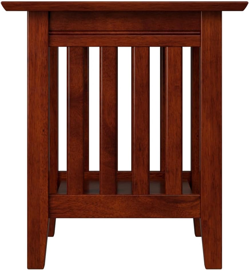 AFI, Mission End Table, Walnut