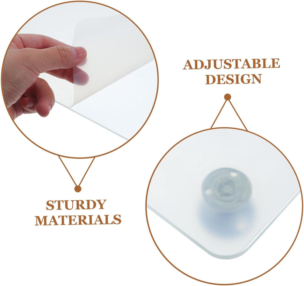 FOMIYES Adjustable Acrylic Resin Craft Leveling Table Platform Board for Epox...
