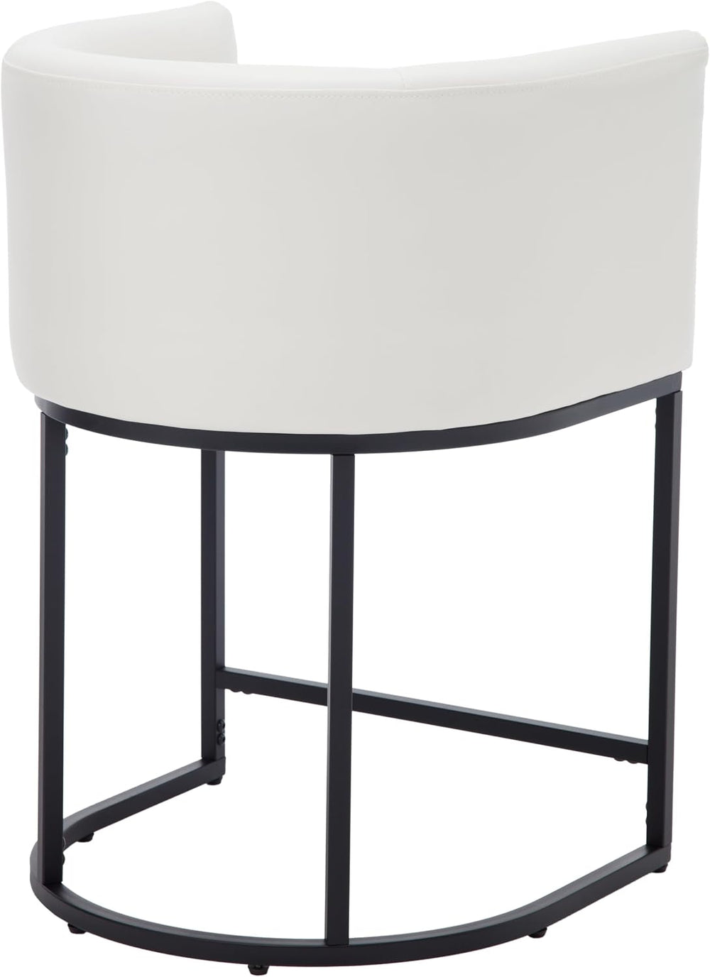 RIVOVA Bar Stools Set of 2, 24" Upholstered Counter Height Bar Stools, M...