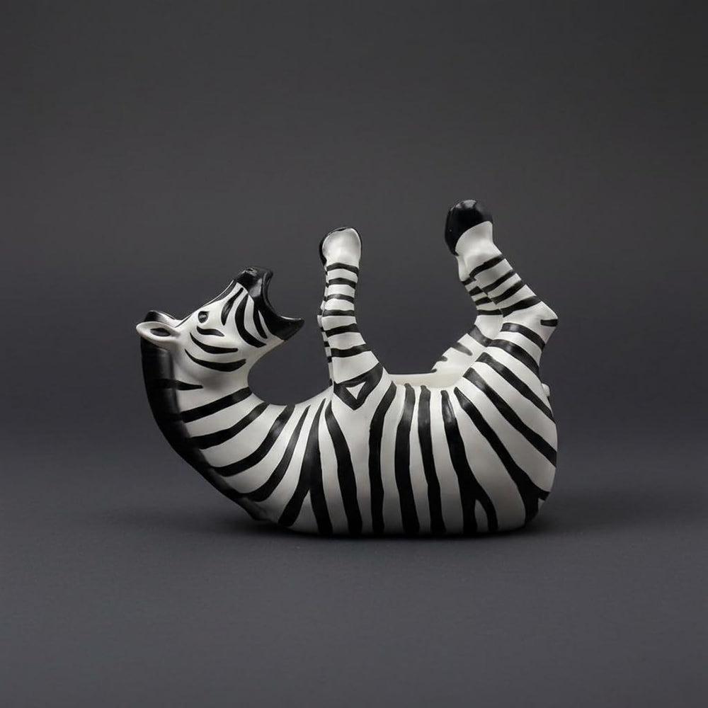 Animal Statue Vino Rack Vintage Design Animal Figurine Bottle Holder Stable B...