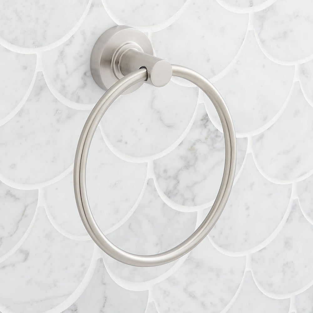 Signature Hardware 483949 Lexia 6-5/16" Wall Mounted Towel Ring