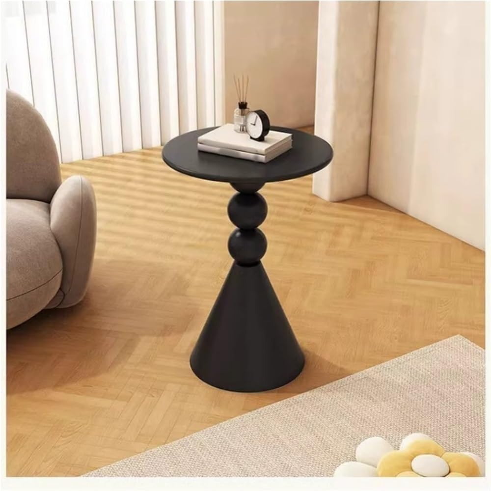 Modern Side Tables, Small Apartment Coffee Table, Iron Design Round End Table...