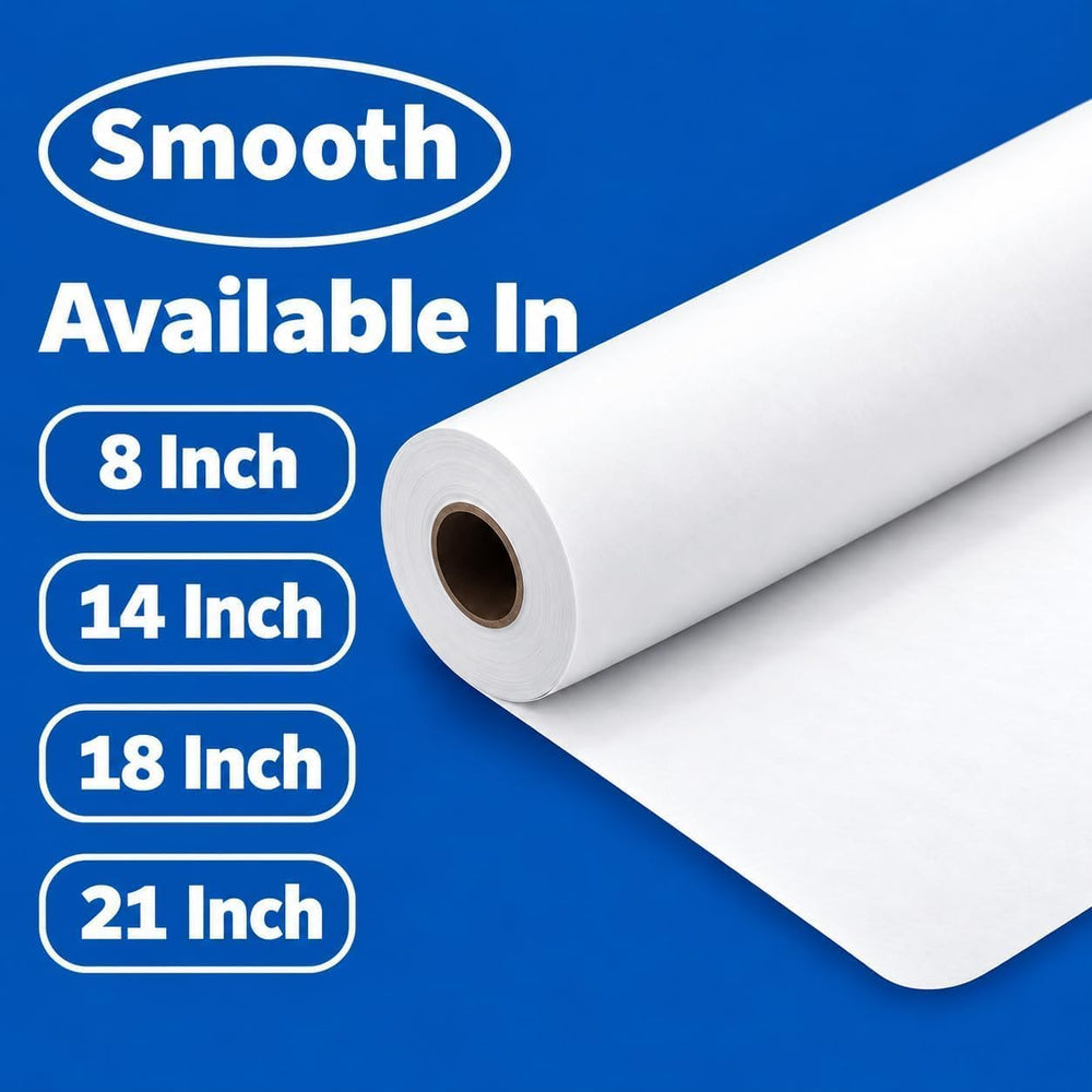 Vakly Exam Table Paper - 21''x225’ Disposable Smooth Medical Roll, 6 ...