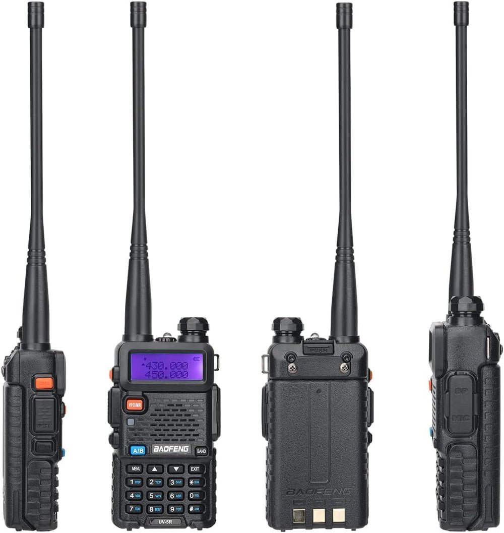 Baofeng UV-5R Radio Ham Radio Handheld UV5R Long Range Dual Band Rechargeable...