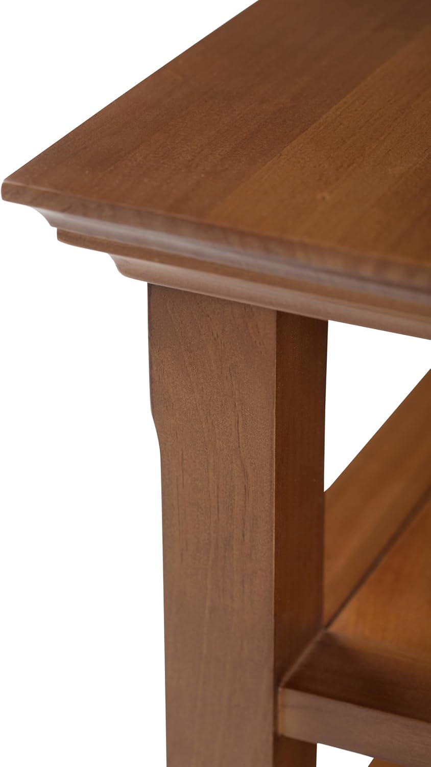 SIMPLIHOME Acadian Solid Wood 19 inch Wide Transitional-Style Side Tables in ...