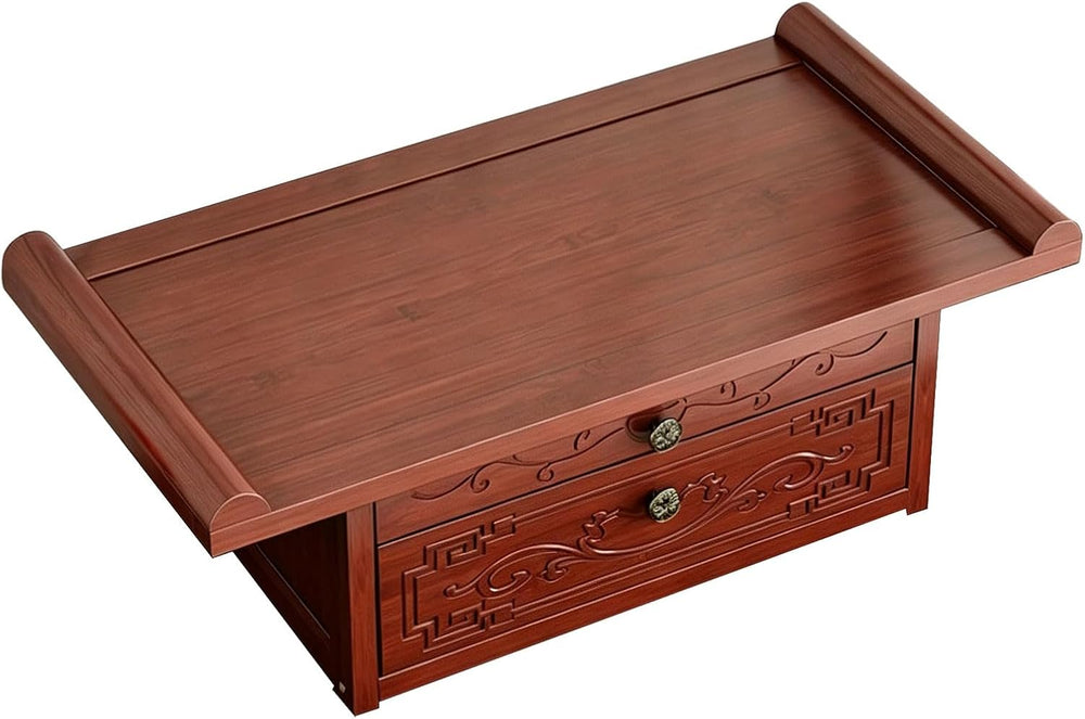 Altar Table Personal Meditation Shrine Buddhist Altar Table Retro Chinese Sty...