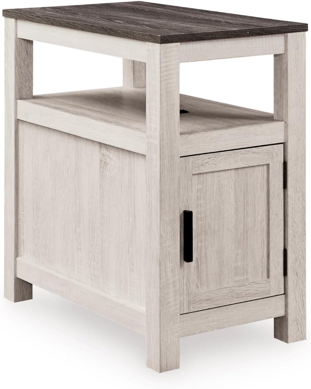 Signature Design by Ashley Fendenmore Farmhouse Chairside End Table with Stor...