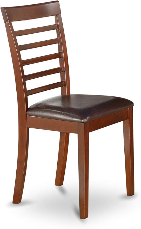 East West Furniture NOML3-MAH-LC 3 Piece Dining Table Set Contains a Rectangl...