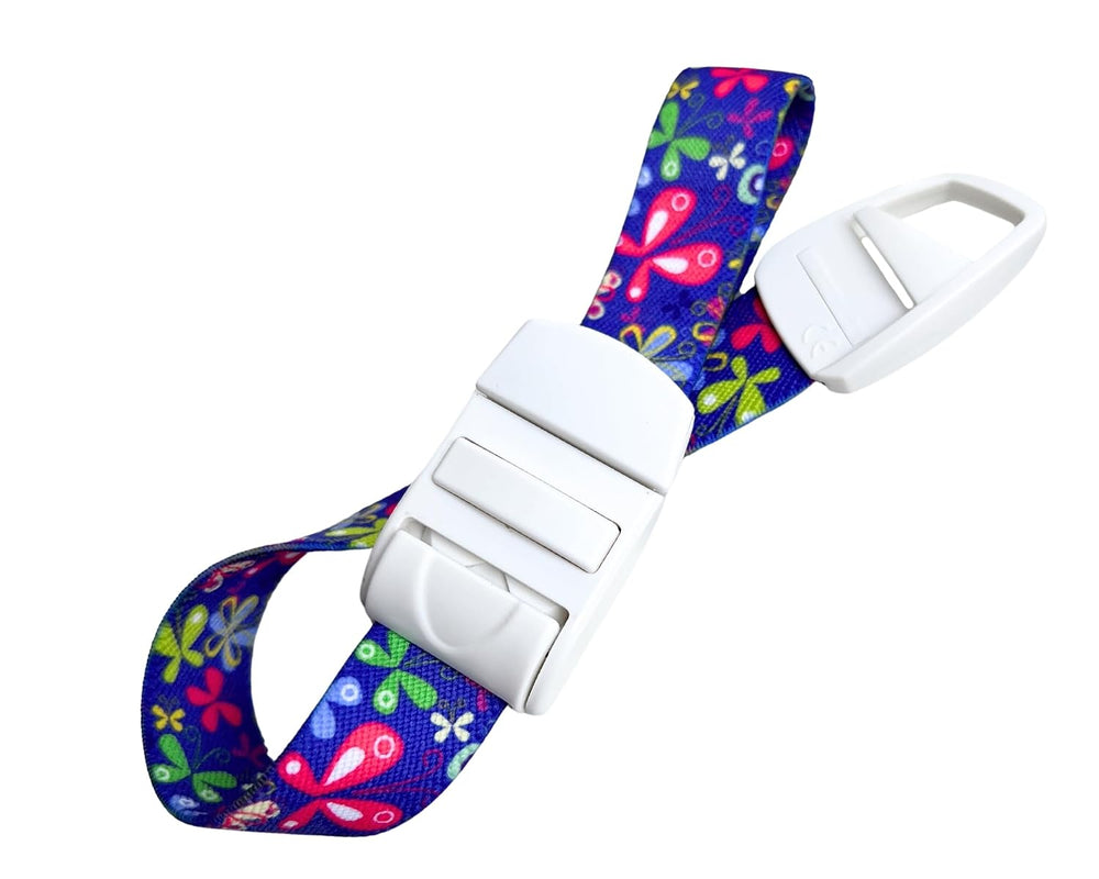 Medical Tourniquet with Butterfly Purple/Violet Pattern with ABS Plastic Buck...