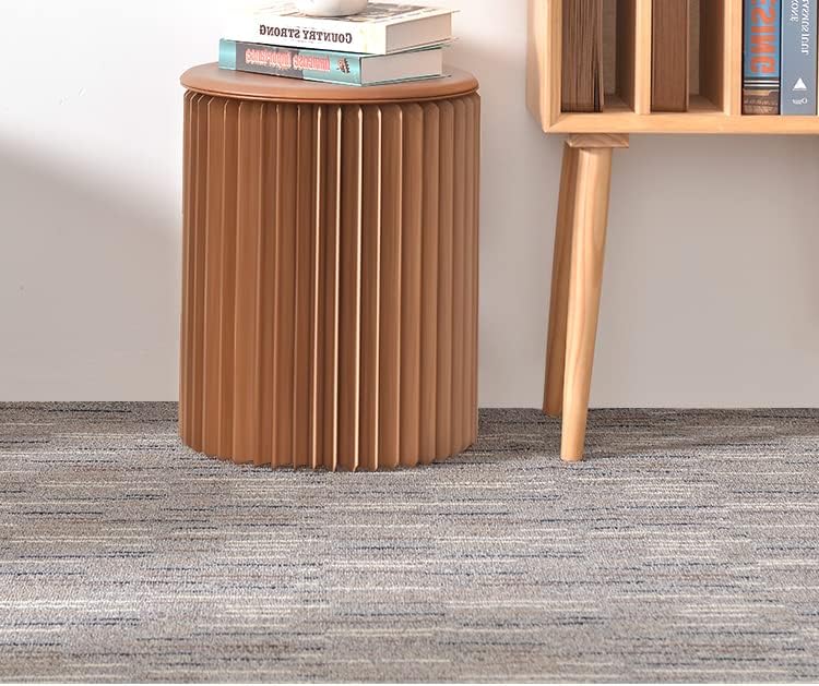 Brown Craft Paper Potable Stool - Folded Like A Book for Space Saving - Foot ...