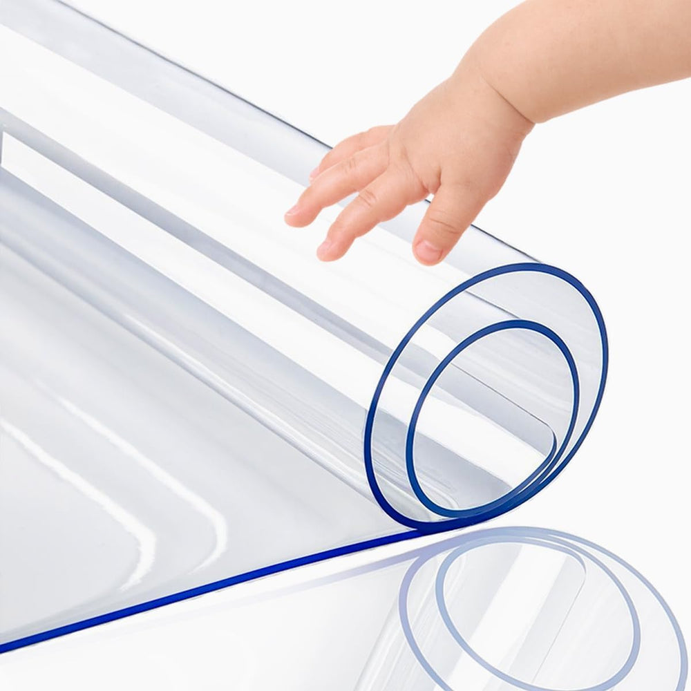 PoPoTo 48x48 Inch New Clear Table Pads for Dining Room Table High Transparent...
