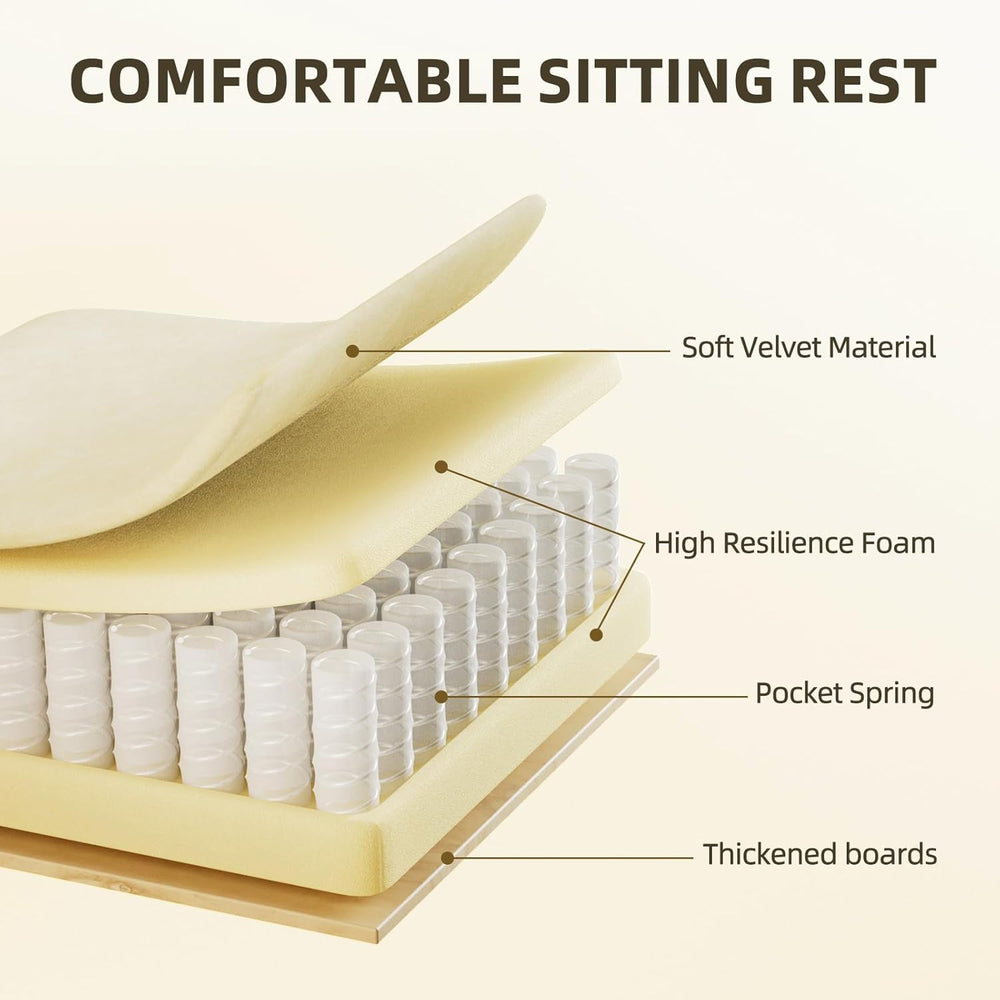Gaming Chair Racing for Adult, Office Chair with Footrest Massage Lumbar Cush...