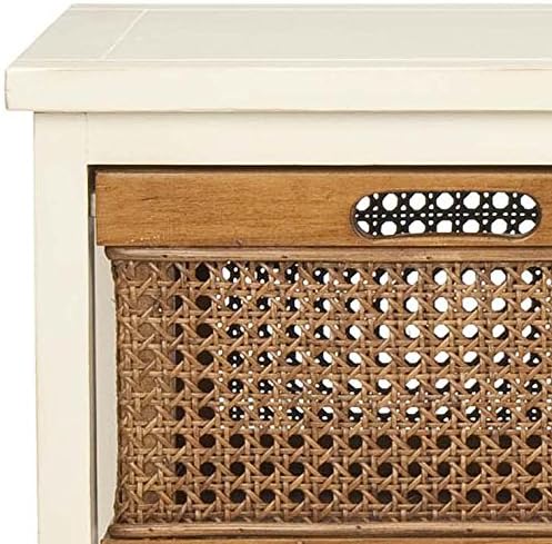 Safavieh American Homes Collection Jackson Barley and Cane 4-Drawer Storage C...