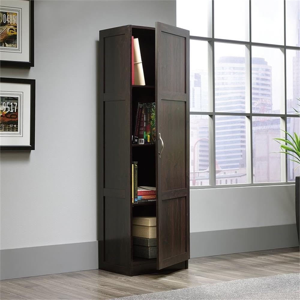 Pemberly Row Wood Storage Pantry, 60 in Height, Raised Panel Doors, Engineere...