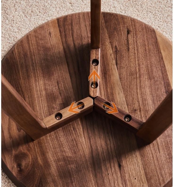 Living Room Furniture North American Three-Legged Small Table Bedside Table S...