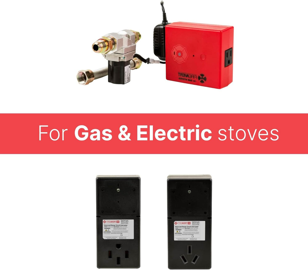 FireAvert - Electric Auto Stove Shut-Off Safety Device (3 or 4 Prong), Oven M...