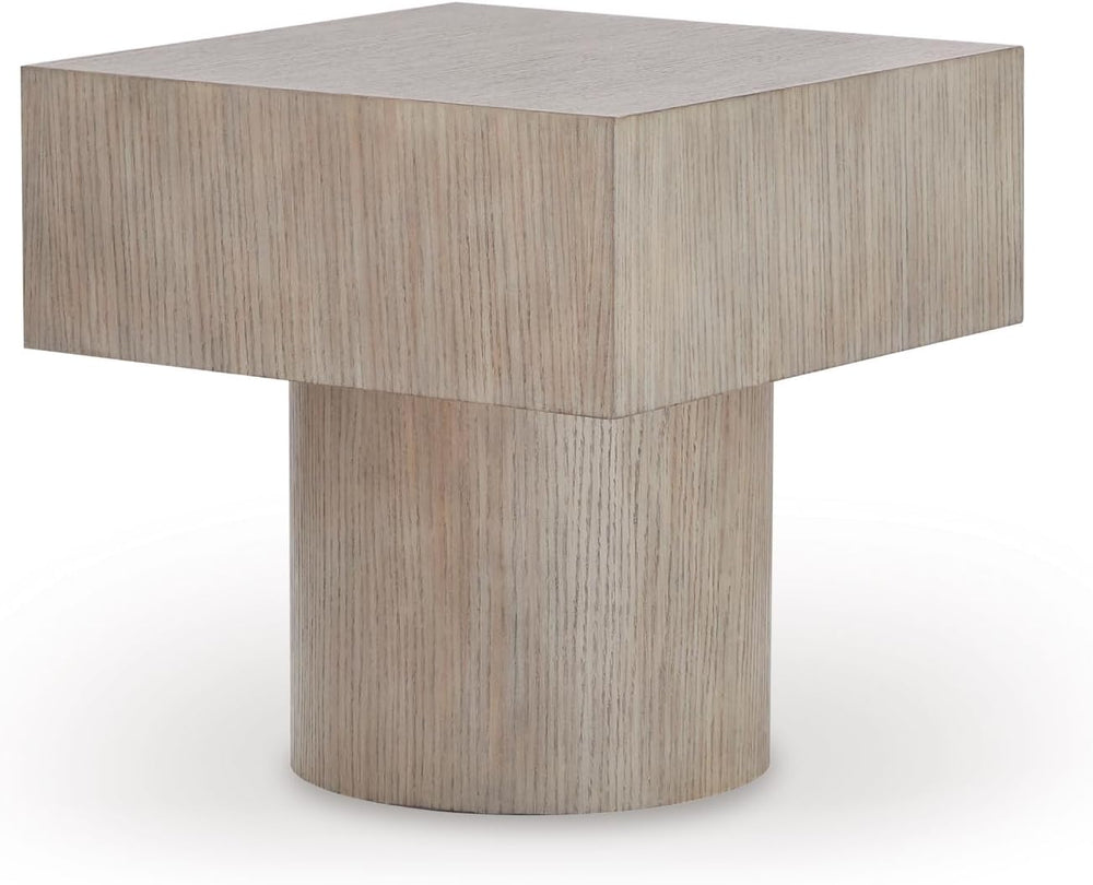 Signature Design By Ashley Jorielyn Contemporary Square End Table, Geometric ...