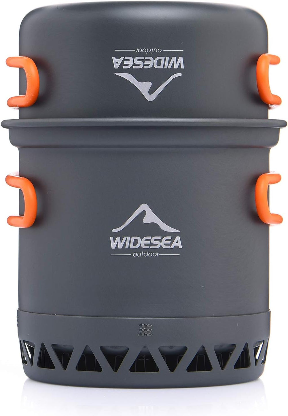 widesea Camping Cookware Outdoor Pot Pan Cooking Equipment Heat Exchange Desi...