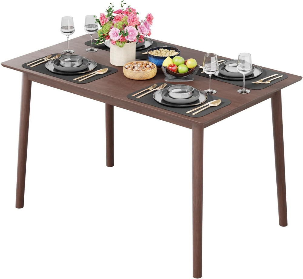 FDW 47 Inches Dining Table, Dining Room for 4 People, Small Rectangular Table...