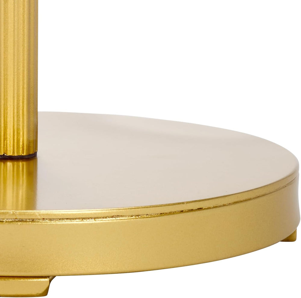 SAFAVIEH Home Collection - Paku Side Table, Gold Round Pedestal Accent Table ...