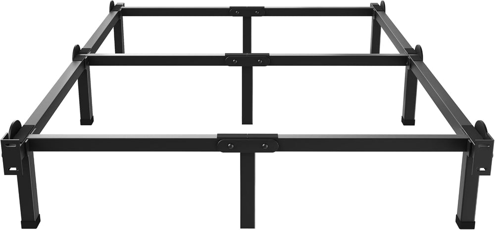 Superay Metal Bed Frame, 9-Leg Bed Base for Box Spring, King, 8 Inch