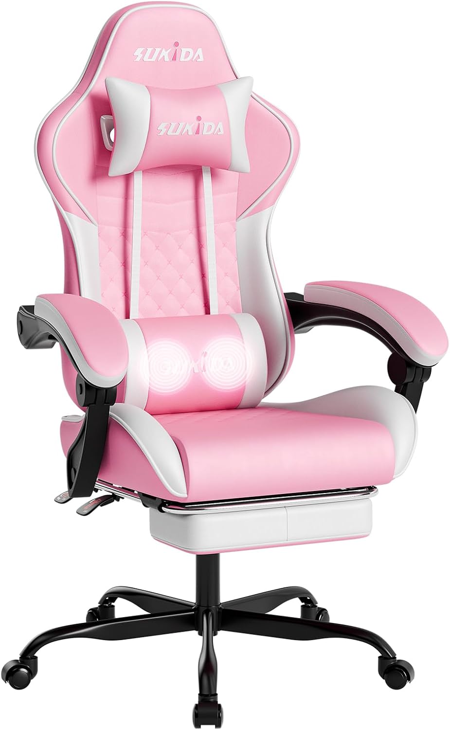 Ergonomic Video Gamer Chairs Gaming Computer Chairs Gamer Chairs for Adults M...