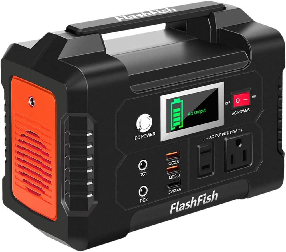 Portable Power Station 200W, FF Flashfish 40800mAh Backup Power Battery Pack ...
