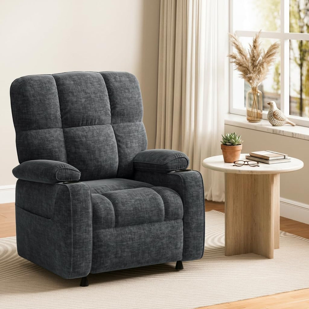 Pipishell Power Recliner Chair for Adults, One-Touch Synchronized Reclining, ...