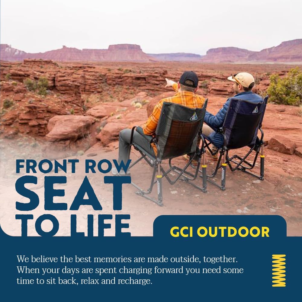 GCI Outdoor Stowaway Rocker - Hunter Topo