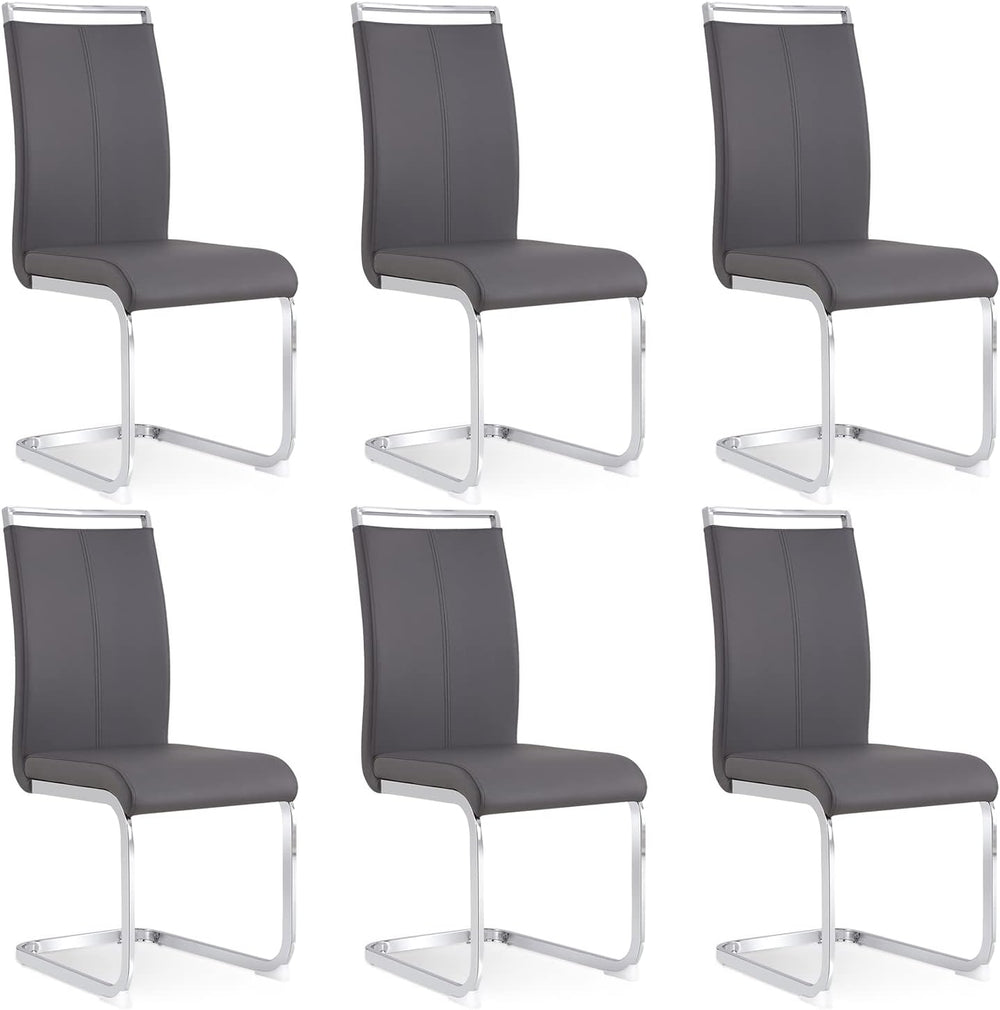 Baysitone Modern Dining Chairs Set of 6, Side Dining Room Chairs, Kitchen Cha...