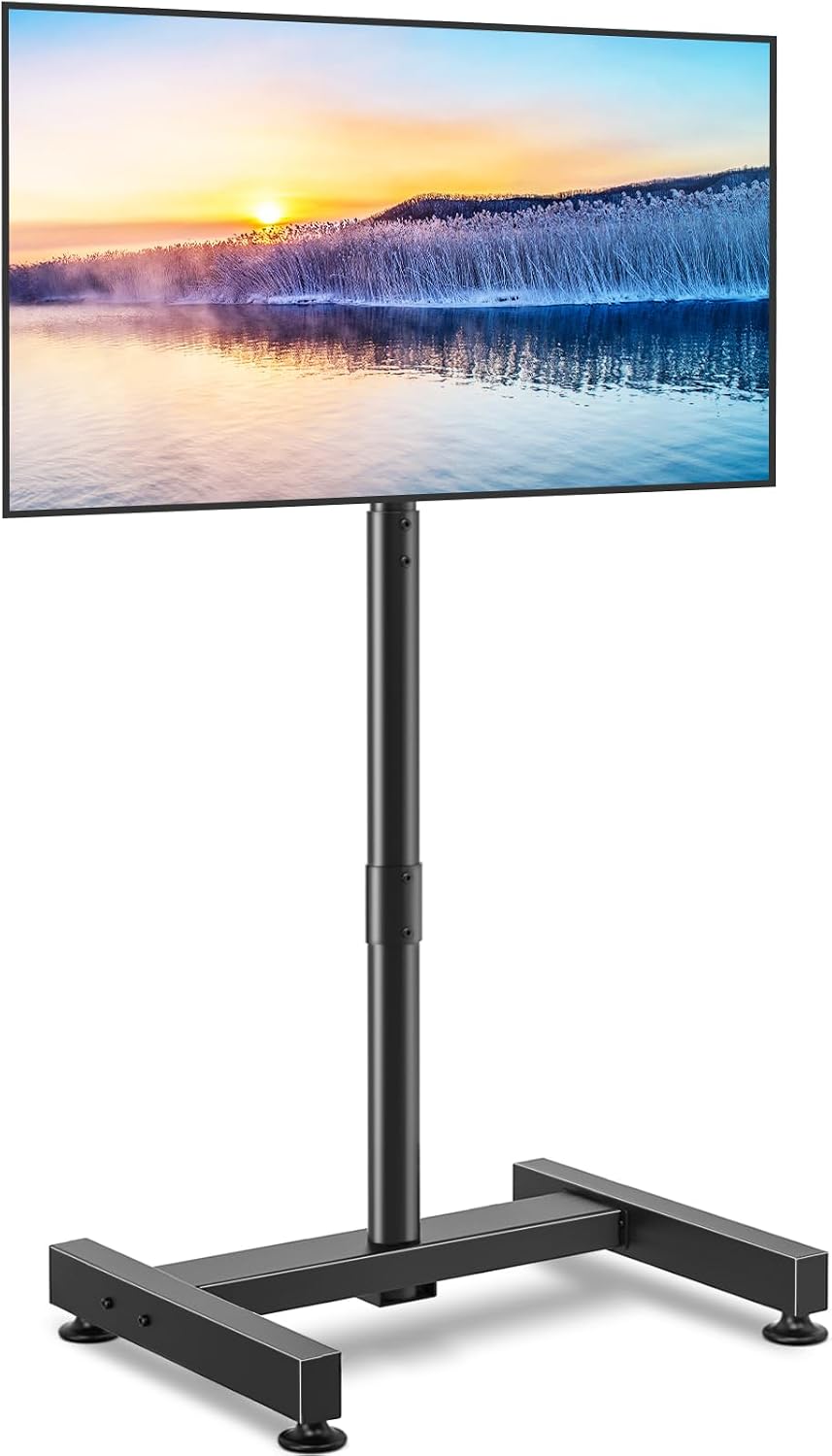 TVON TV Floor Stand for 13-50 inch LCD LED Flat/Curved Panel Screen TVs up to...