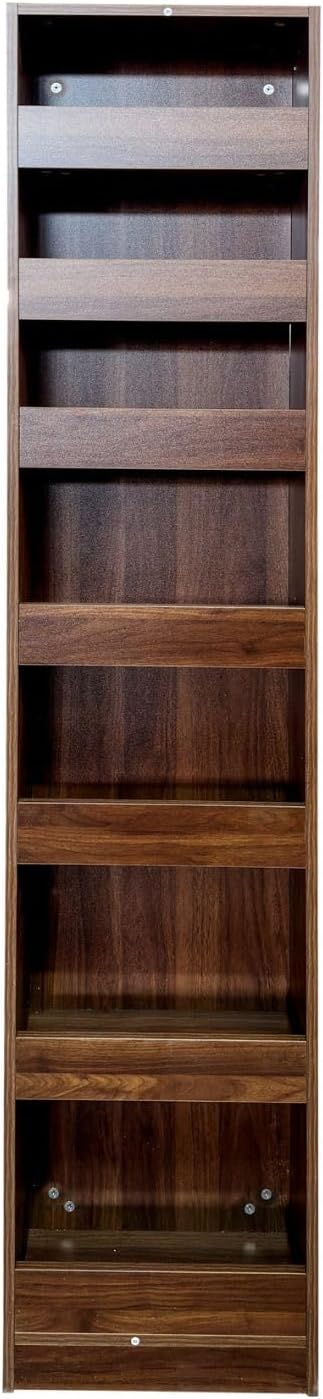 70.75" Slim Pull Out Pantry Cabinet, 7 Tier Narrow Storage Cart | Seven ...