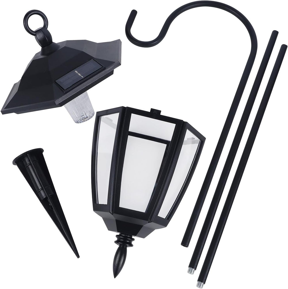Dynaming 2 Pack Solar Hanging Lights Outdoor, Solar Powered Garden Decorative...