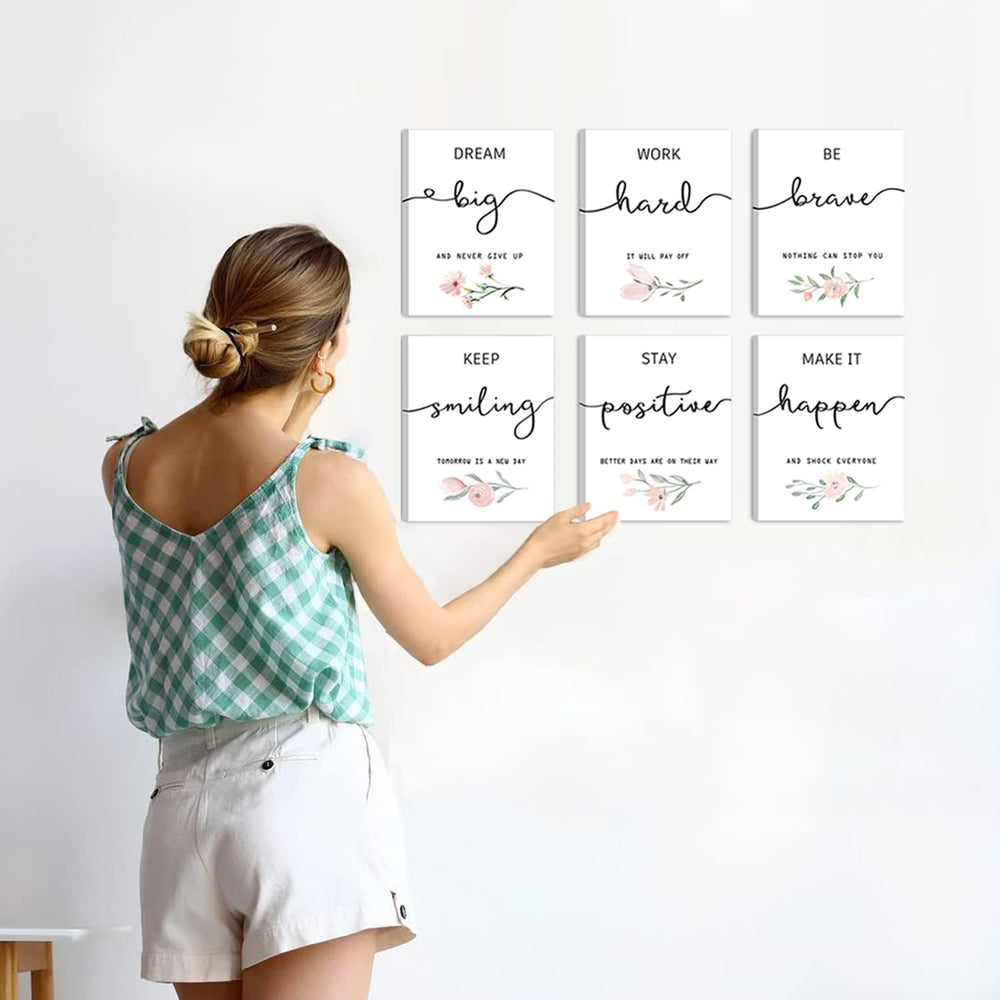 Inspirational Wall Art for Bedroom, Motivational Office Wall Art Decor, Frame...