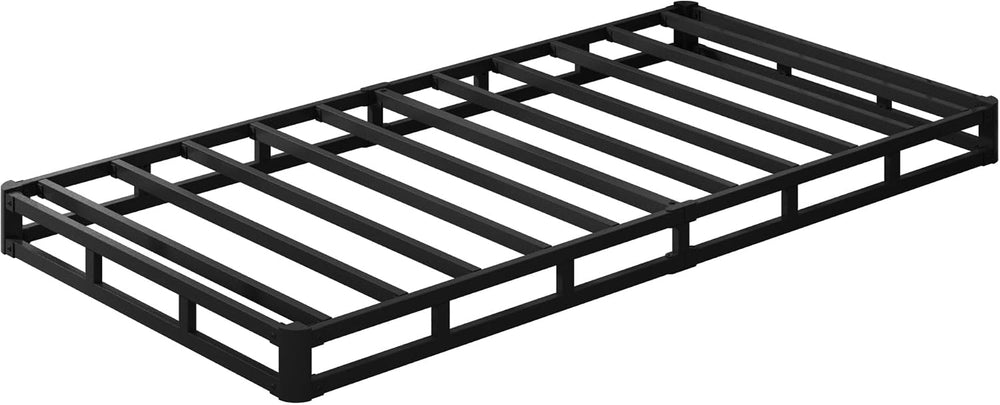 EMODA 5 Inch Twin Box Spring Bed Base Mattress Foundation with Fabric Cover