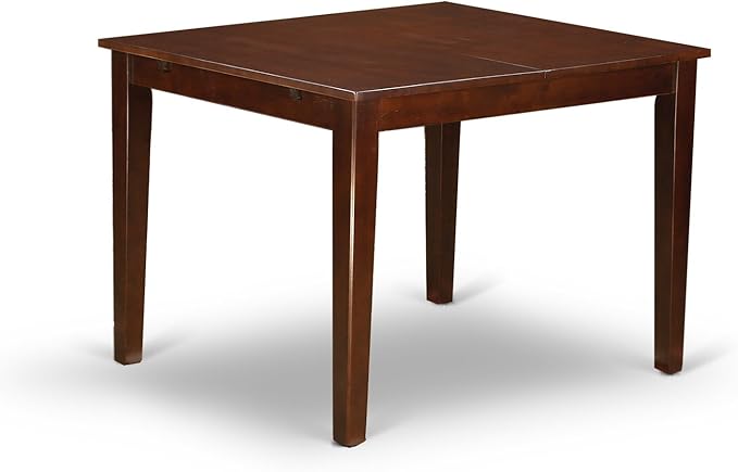 East West Furniture NOML3-MAH-LC 3 Piece Dining Table Set Contains a Rectangl...