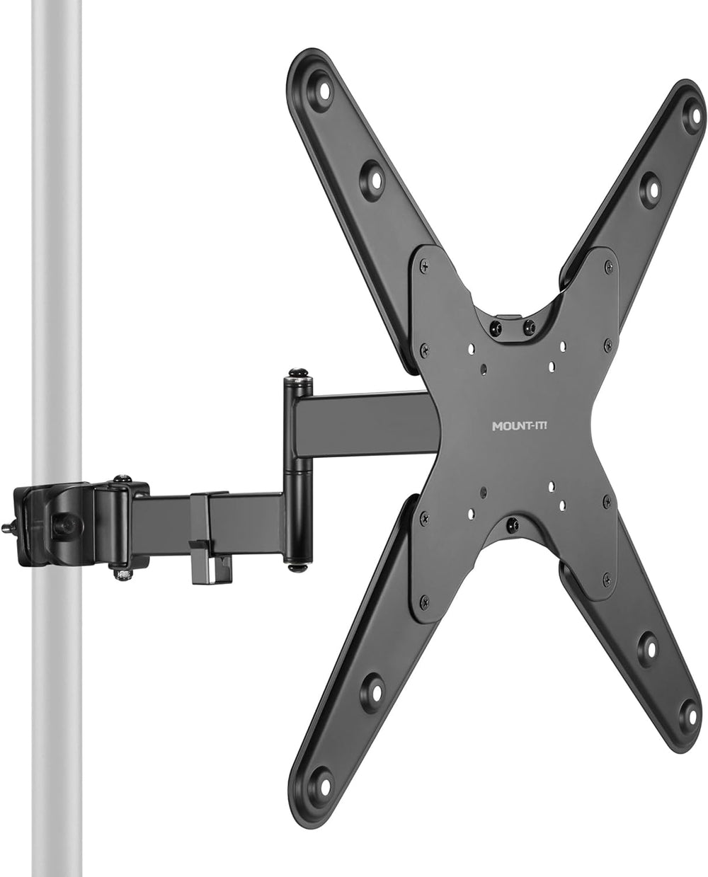 Mount-It! TV Pole Mount, Full Motion Universal TV Bracket, VESA 75x75 to 400x...