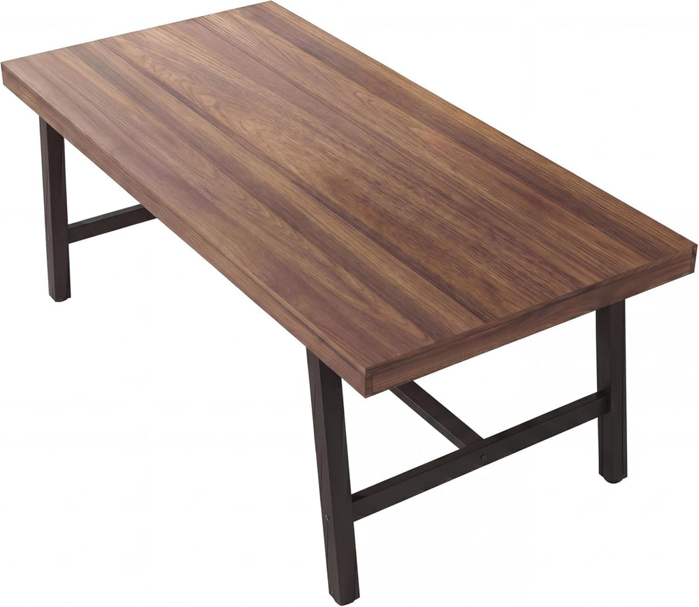 GarveeHome Industrial Dining Table for 6-8, 70.87" Heavy Duty Rectangula...