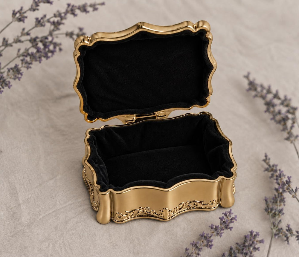 Cherished Moments Personalized Baptism Rectangle Jewelry Box