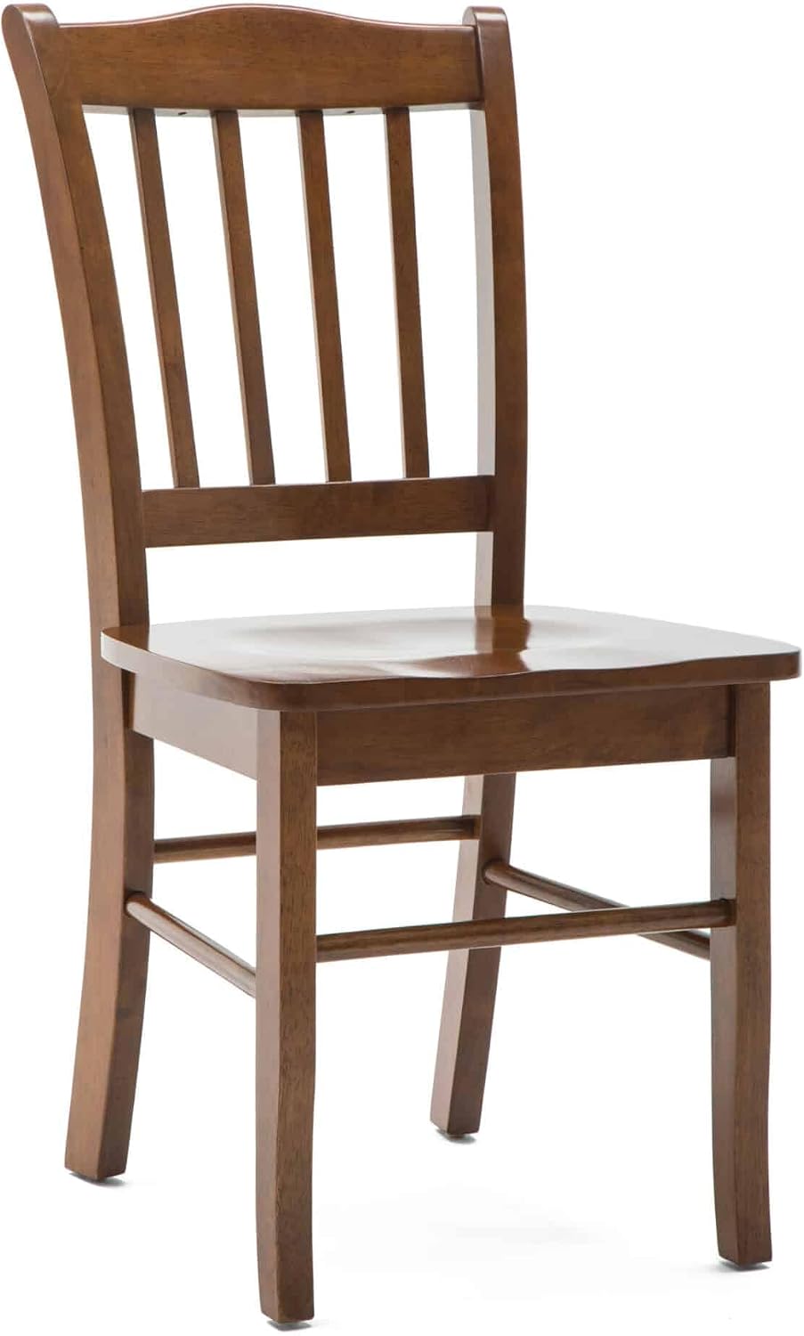 Boraam Shaker Dining Chairs, Set of 2 - Cocoa Walnut