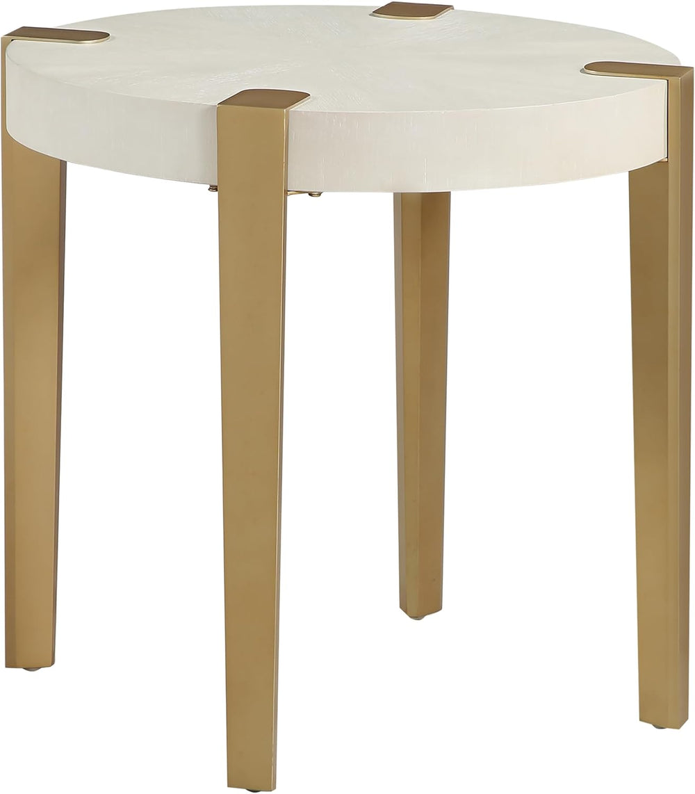 Steve Silver Furniture Gracie End Table, 24" H Table, Contemporary/Moder...
