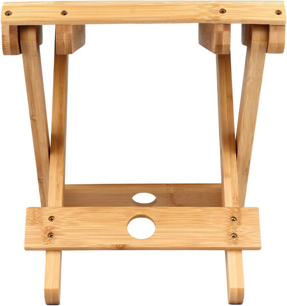 Foldable Bamboo Stoo l Outdoor Camping Stoo l Fishing Chair Stoo l Bamboo Ste...